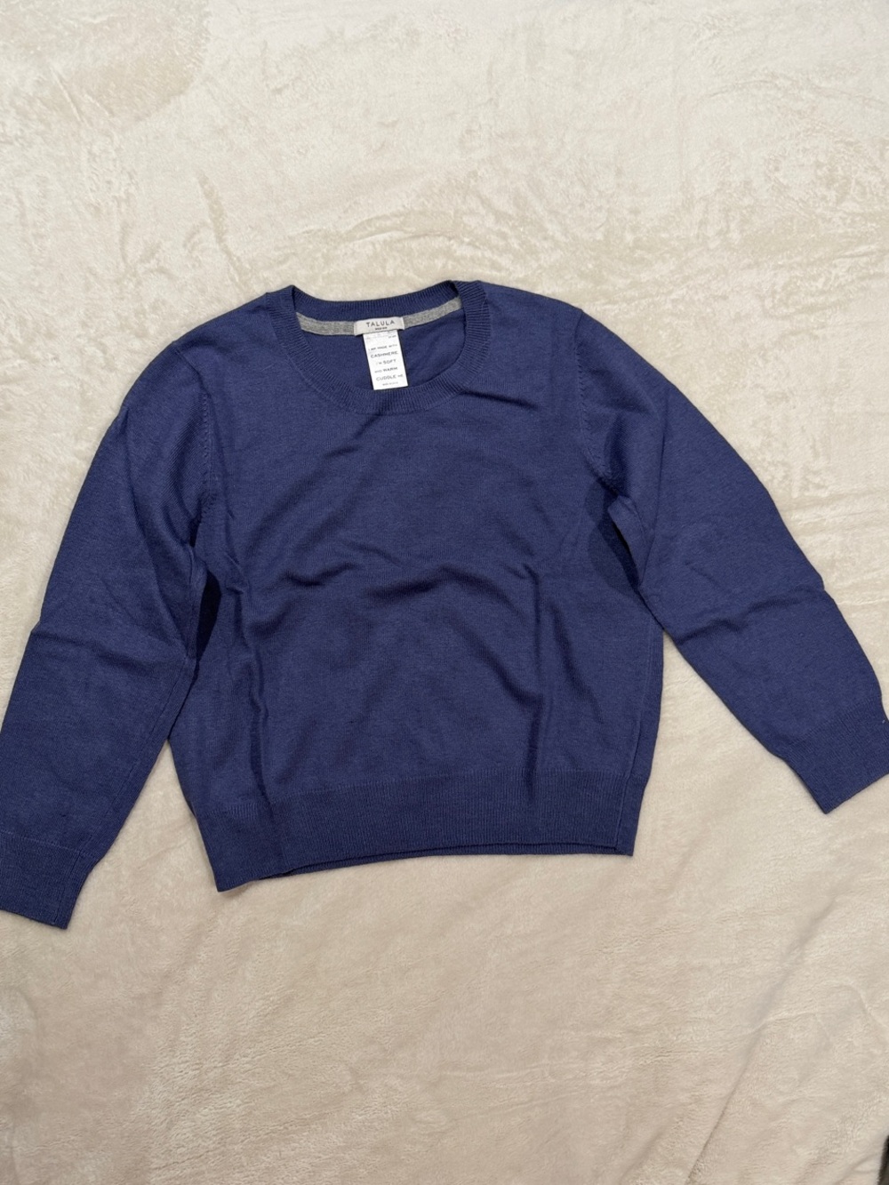 Aritzia Crewneck Sweater in Periwinkle Blue